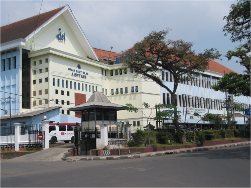 Aisyiyah Malang Islamic Hospital, Hospital | We provide Indonesia infrastructure map on various property sectors and data. Access property listings, infrastructure developments, news, and valuable transaction data for informed decisions.