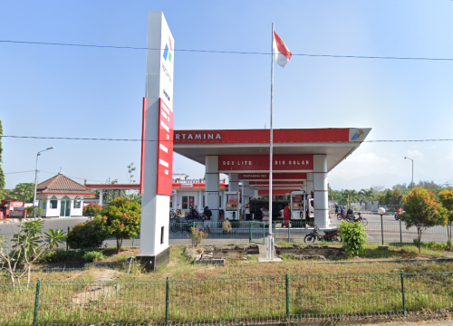 SPBU Pertamina 54.832.10, Gas Station, Mataram | KF Map – Digital Map ...