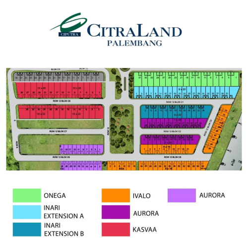 Inari - CitraLand Palembang, residential commercial for lease sale, dijual disewakan, PT Ciputra Development Tbk | We provide Indonesia infrastructure map on various property sectors and data. Access property listings, infrastructure developments, news, and valuable transaction data for informed decisions.