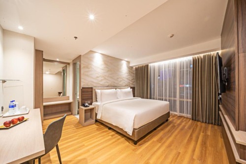 Completed hotel, MIL Platinum Bersaudara | We provide Indonesia infrastructure map on various property sectors and data. Access property listings, infrastructure developments, news, and valuable transaction data for informed decisions.