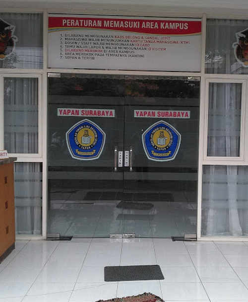 Yapan STIE Surabaya, University | We provide Indonesia infrastructure map on various property sectors and data. Access property listings, infrastructure developments, news, and valuable transaction data for informed decisions.