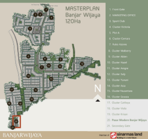 Taman Banjar Wijaya, residential commercial for lease sale, dijual disewakan, Sinar Mas Land | We provide Indonesia infrastructure map on various property sectors and data. Access property listings, infrastructure developments, news, and valuable transaction data for informed decisions.
