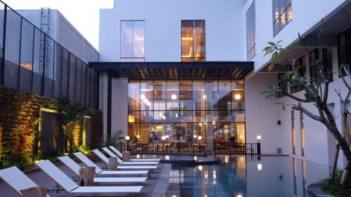 Completed hotel, PT GAIA Kencana | We provide Indonesia infrastructure map on various property sectors and data. Access property listings, infrastructure developments, news, and valuable transaction data for informed decisions.