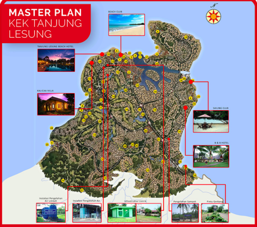 KEK Tanjung Lesung, Special Economic Zone, Banten West Java Tourism Development Corporation (BWJ) | We provide Indonesia infrastructure map on various property sectors and data. Access property listings, infrastructure developments, news, and valuable transaction data for informed decisions.