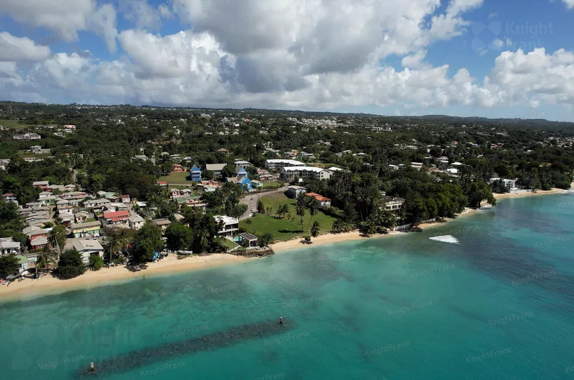 Knight Frank | Sorrento, Lower Carlton, St. James, Barbados Inland West Coast | aerial view